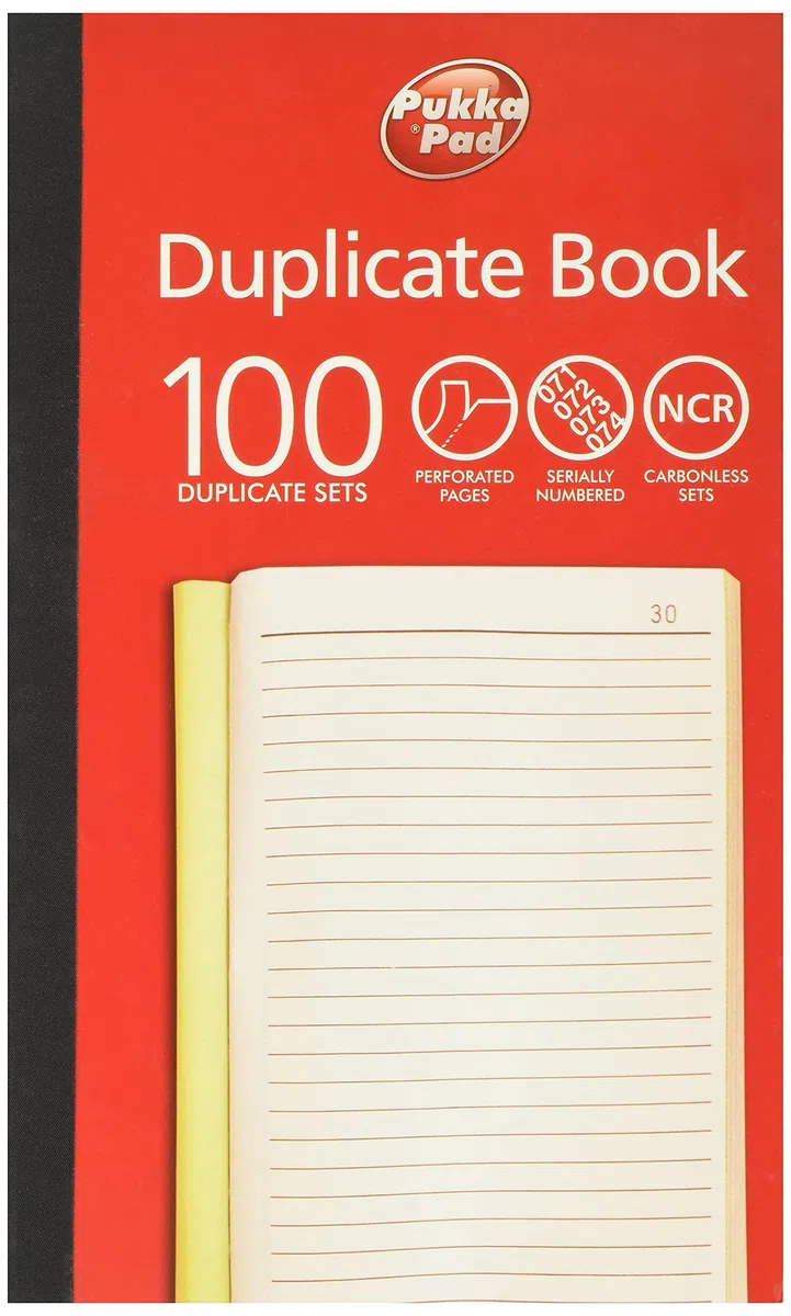 Pukka Pads 6901-FRMPlain Libro duplicado rayado