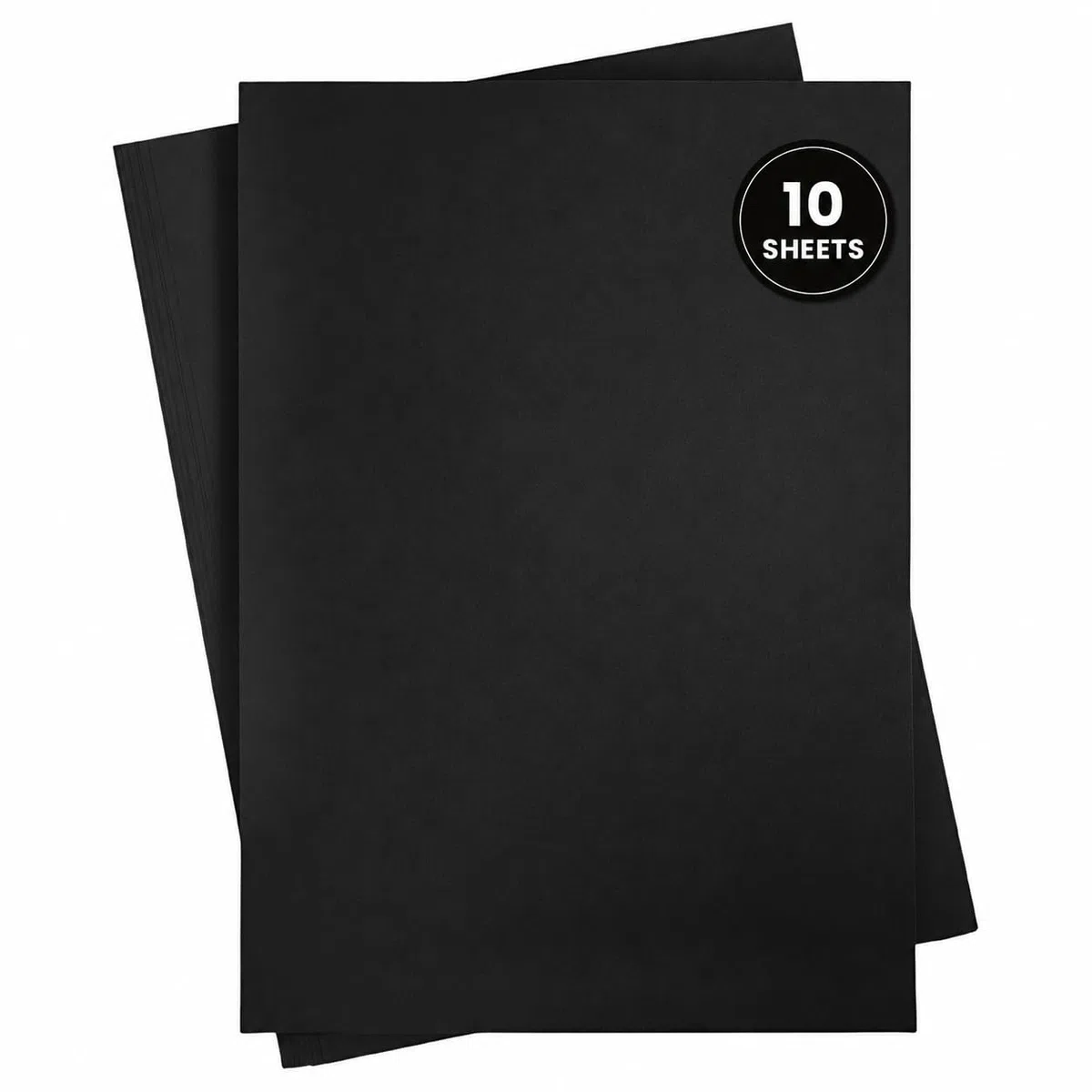 Creativ 21527 - Cartulina de colores (A2, 420 x 600 mm, 180 g), color negro