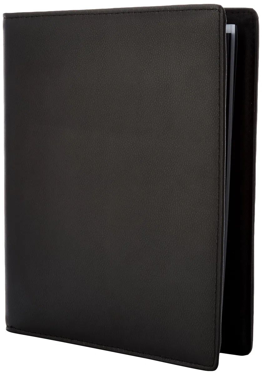 Artcare 10230160 - Carpeta para presentaciones (A4, 20 fundas transparentes), color negro