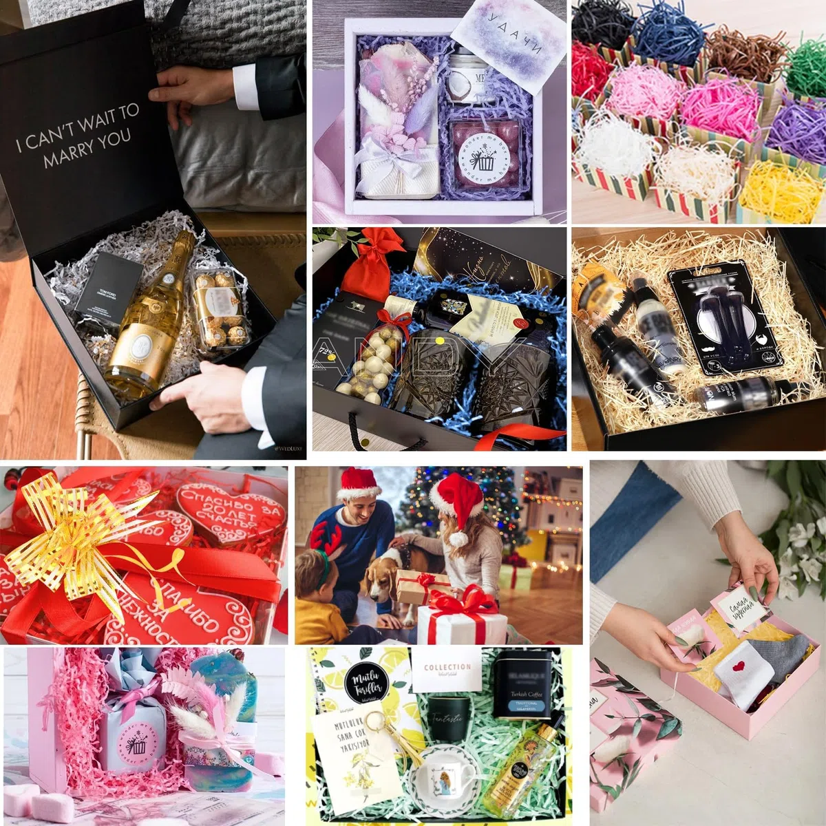 550g Virutas de Papel para Relleno Negro Relleno Cajas Regalo con Lazos Raffia Papel Triturado para Relleno DIY Relleno para Empaquetado para Decoración Fiestas