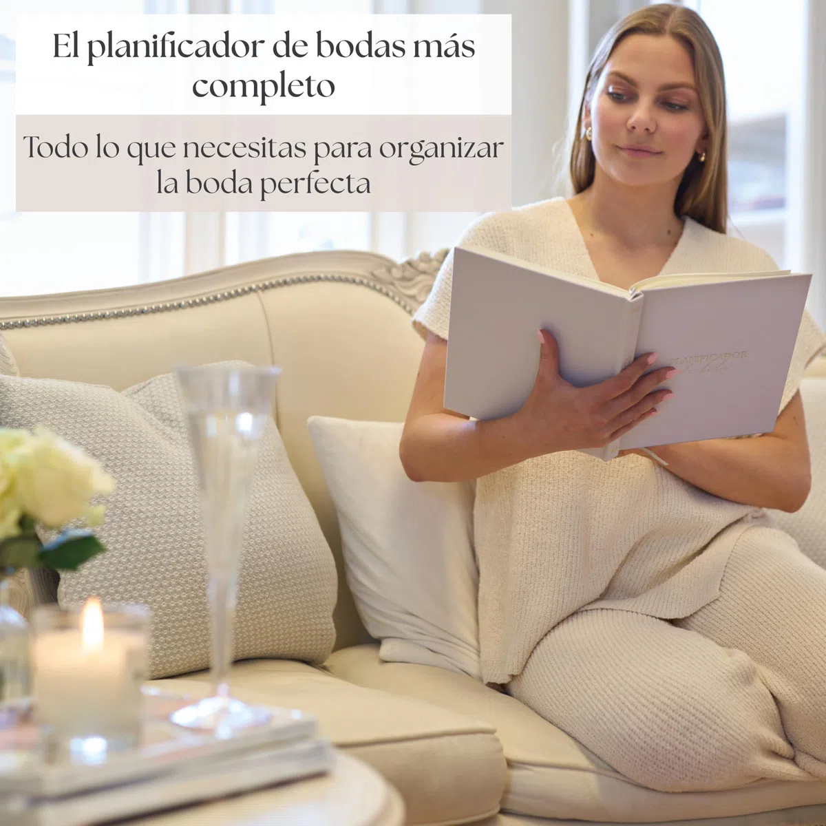 Agenda de Boda & Planificador – Cuenta Atrás de 18 Meses, Seguimiento de Presupuesto, Lista de Invitados, Moodboards DIY – Diario de Boda & Regalo de Compromiso – Bodas España