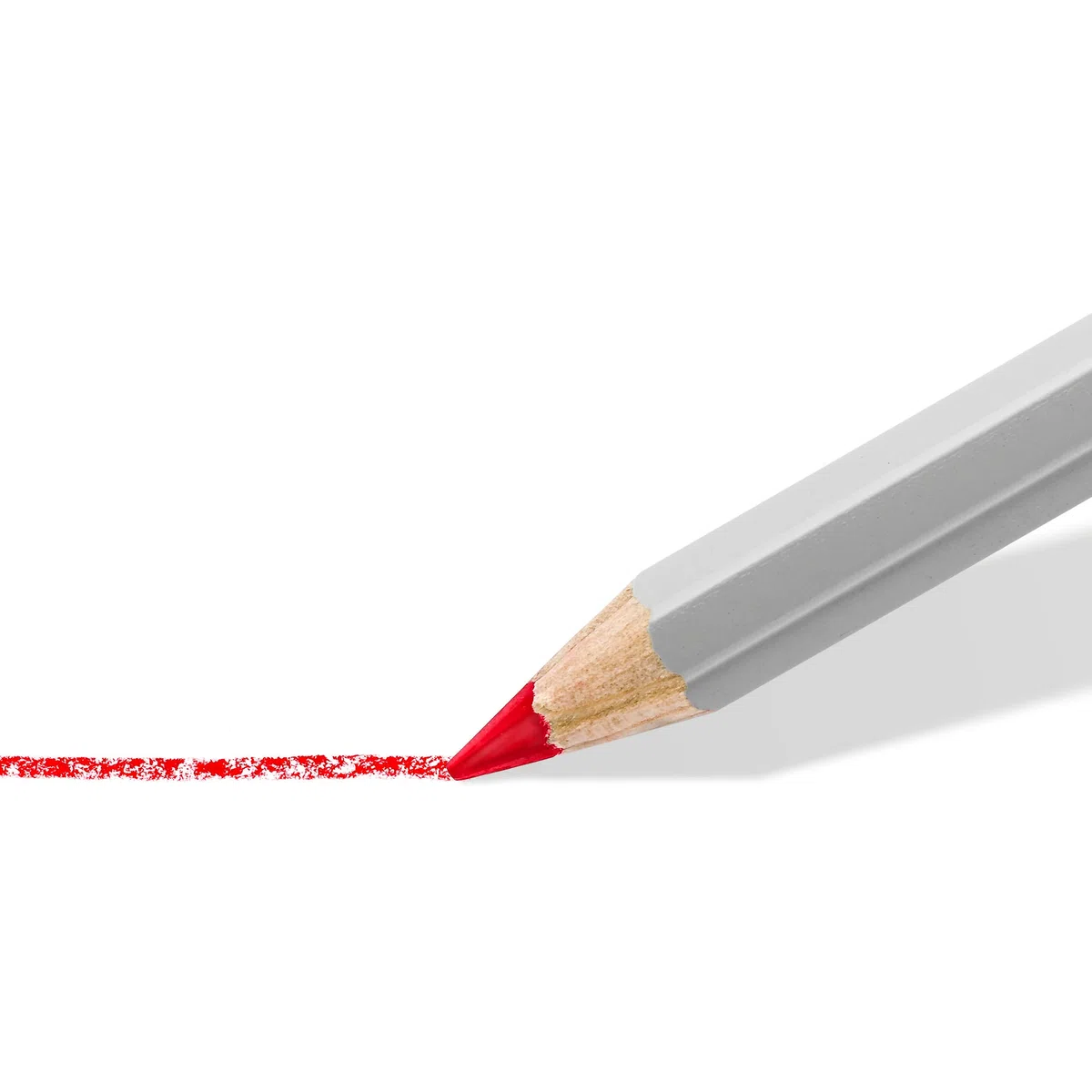 Staedtler Lumocolor 108-0. Lápices de madera de color blanco. Caja con 12 unidades.