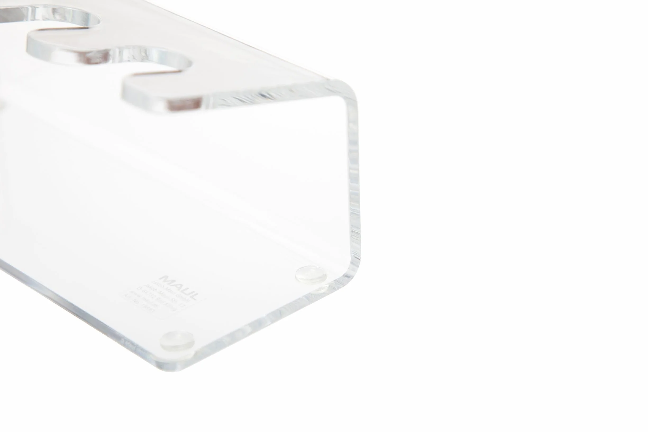 Maul 19593-05 - Soporte para sellos de oficina (estable, para 4 sellos), transparente