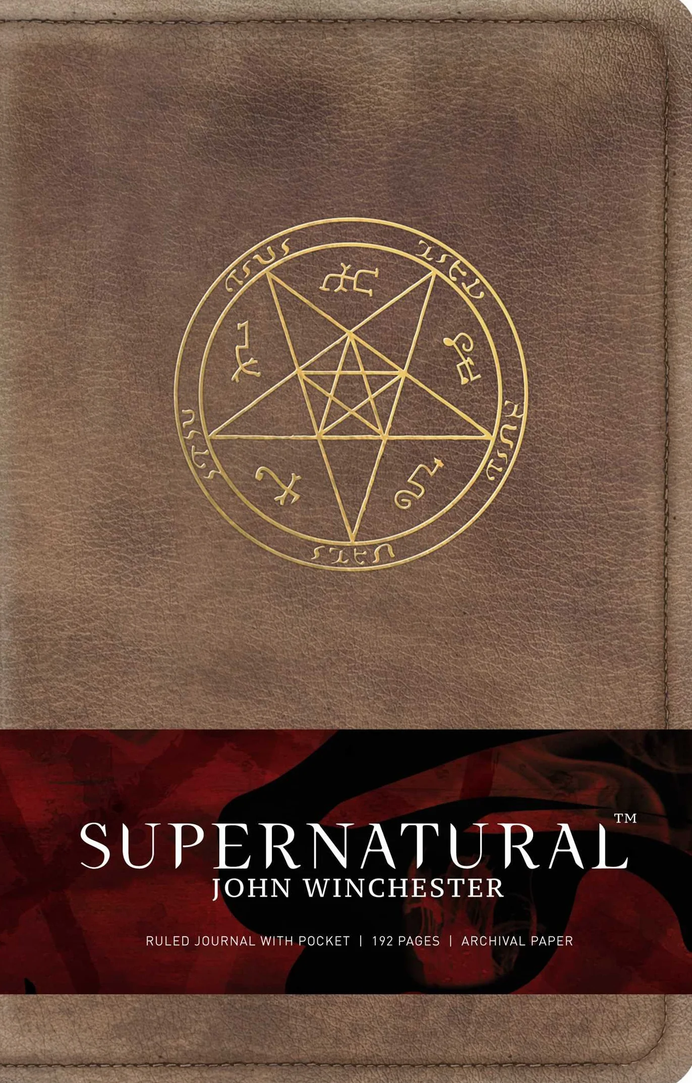 Supernatural: John Winchester Hardcover Ruled Journal (Science Fiction Fantasy)