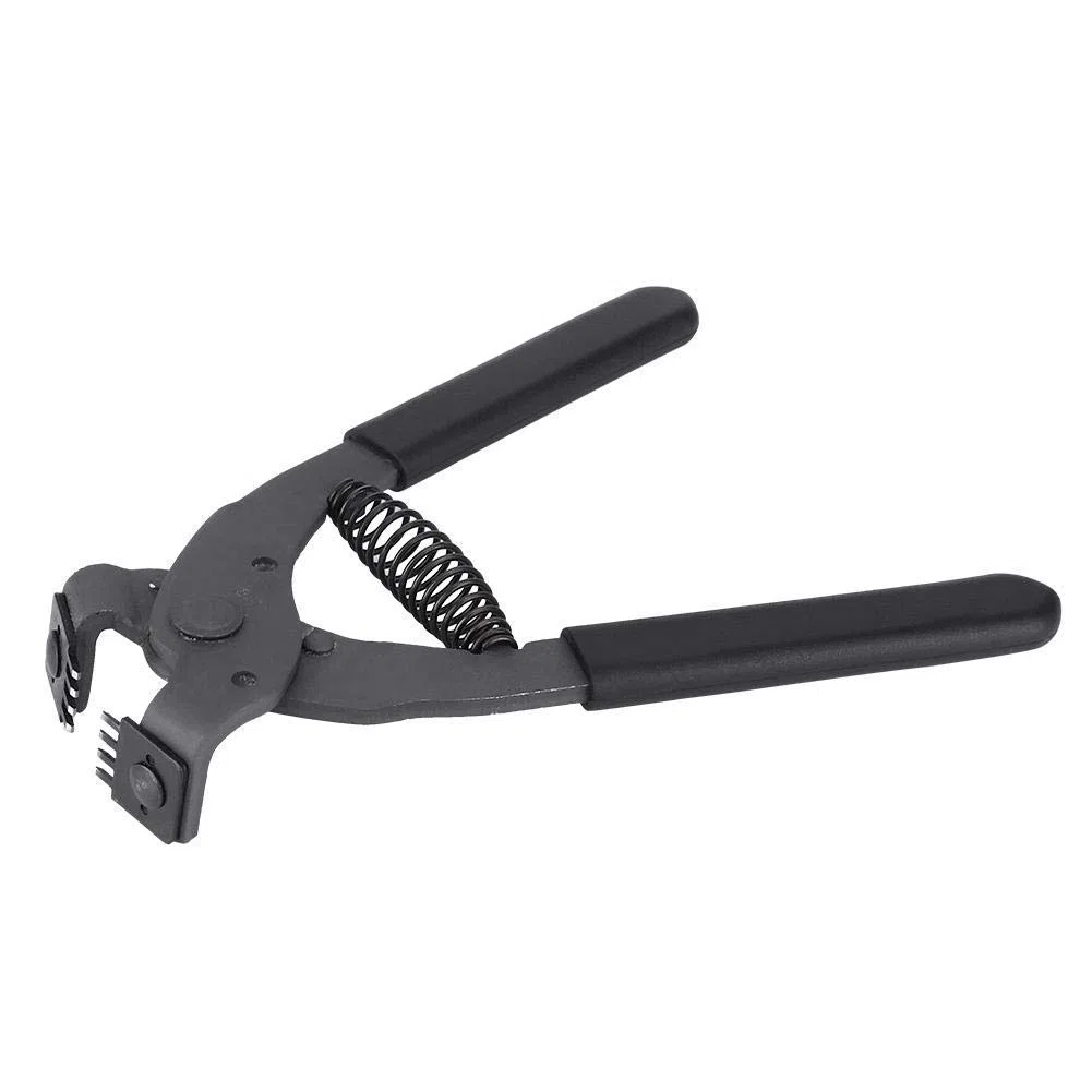 Herramienta de Punzonado para Cuero, Acero al Carbono, 4 Dientes, 4 mm, para Trabajo Artesanal en Cuero