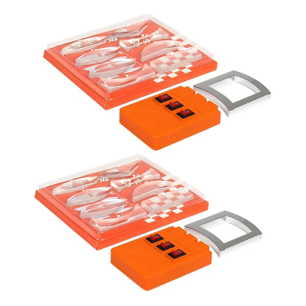 Lentes Equipos de Imágenes Herramientas Herramientas de Enseñanza Física Material Didáctico Óptica Geométrica Conjunto Experimental Kits de Aprendizaje 2 JUEGOS
