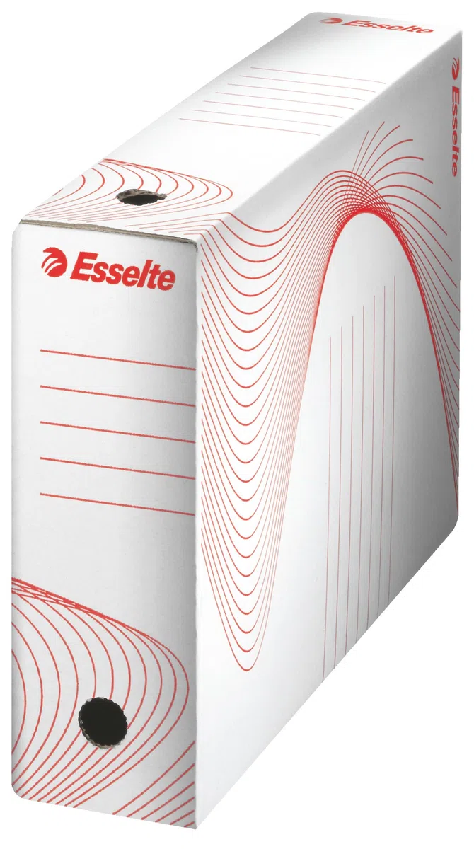 Esselte Group 20172 - Cajas de archivo (10 unidades), color blanco lomo 100mm, pack de 10