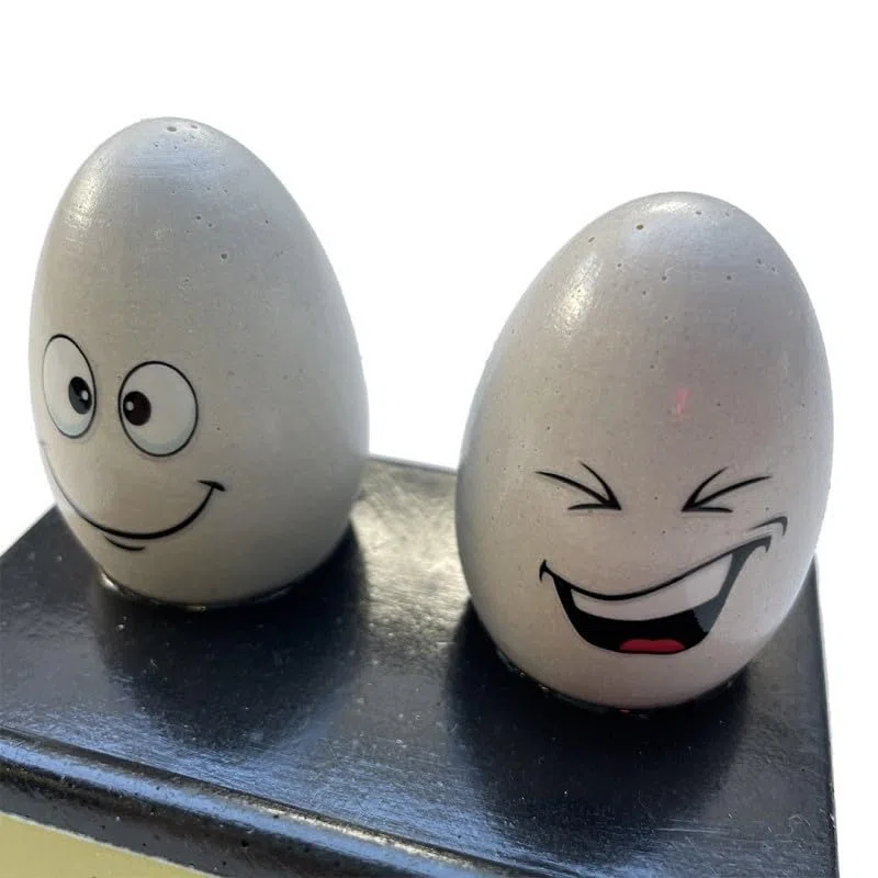 No sabía qué Huevos Regalar - Sujetamóvil par de Huevos - Regalo Original de Broma con Frase Divertida