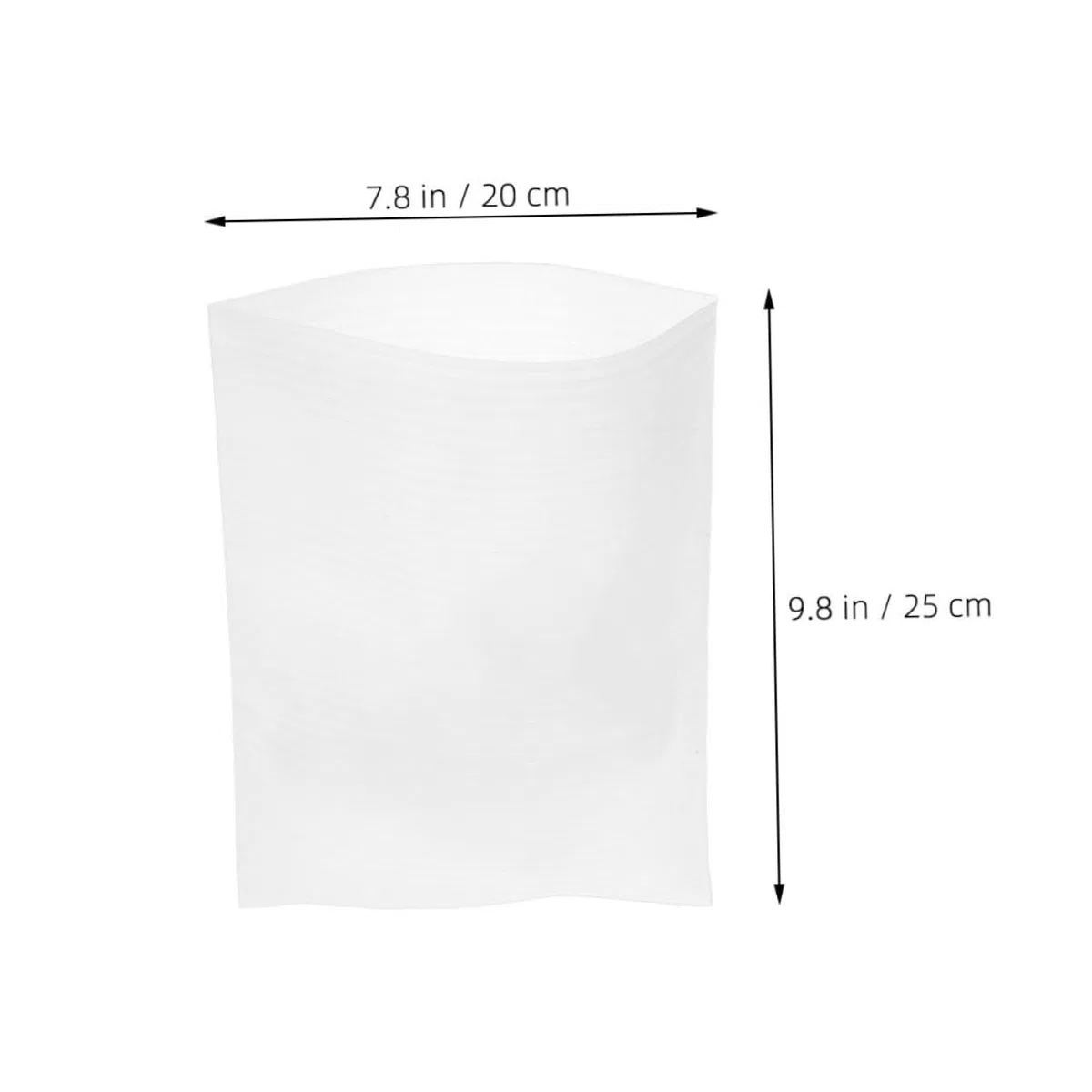 100piezas Bolsas De Embalaje De Para Artículos Frágiles Paquete De Protección Para Cristalería y Decoraciones Acolchado y Resistente Desgarros