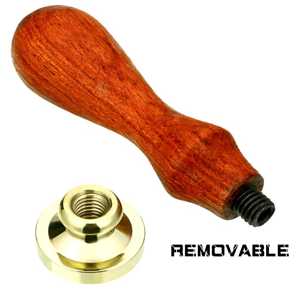Juego de sellos de cera para gato luna, anbose, incluye 6 sellos de cera con estrella de la luna, sellos de cera de montaña, sellos de cobre + 1 mechón de madera, kit de sello de cera de sellado para
