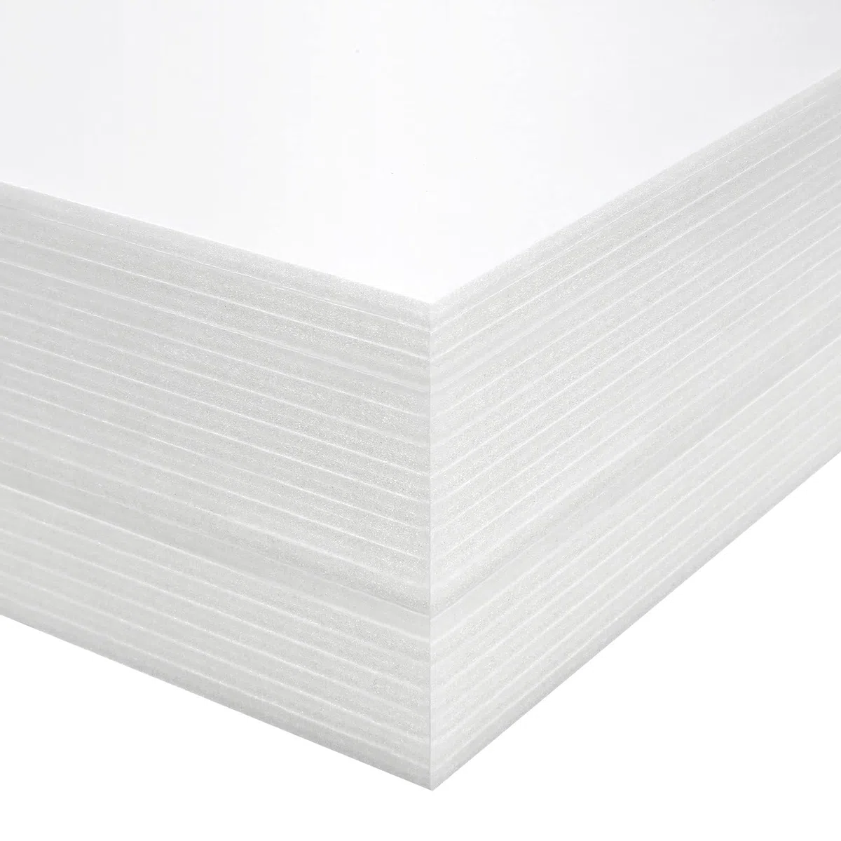 ASelected Pack de 24 Carton Pluma A4 Blanco 5 mm, Foam Board 210 x 297 mm, Tablero de Espuma Ligero para Manualidades, Maquetas, Presentaciones, Escuela y Oficina