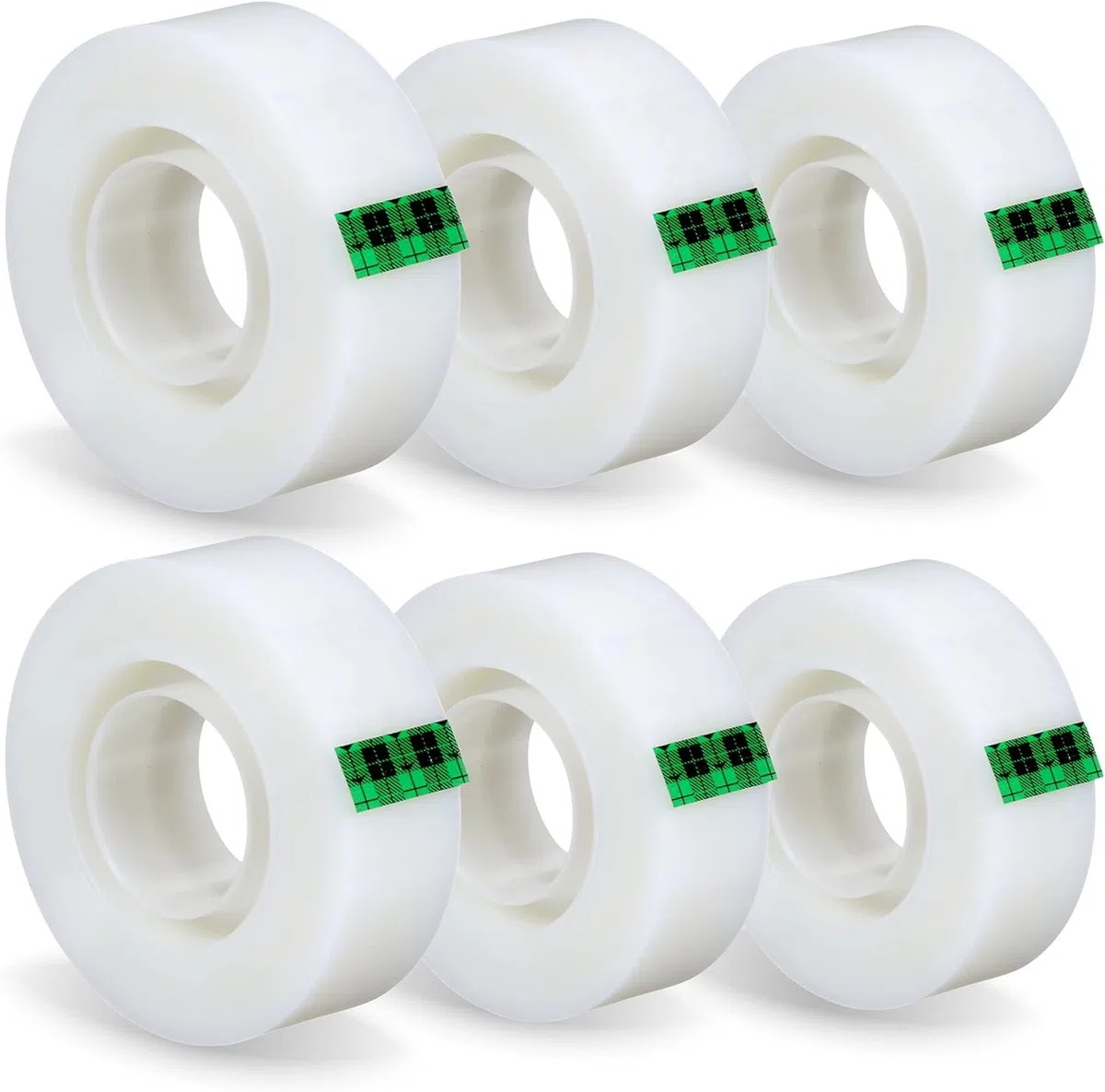 Scotch Cinta Adhesiva de Doble Cara - 1 Rollo de 12 mm x 22,8 m, Transparente - Adhesivo Permanente por Ambas Caras - Fuerte, Duradera y Segura para Fotos