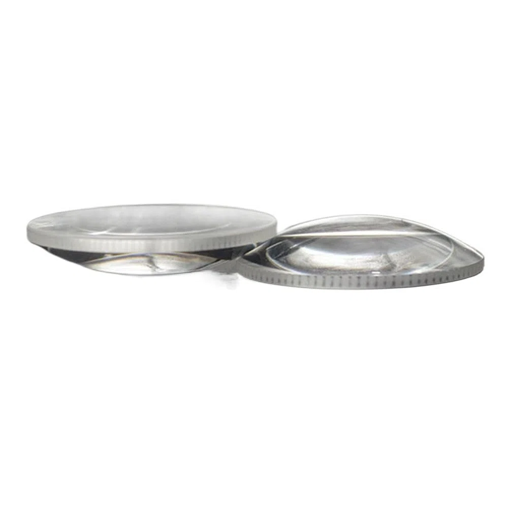 Lupa de cristal óptico K9, diámetro de 15mm, 26mm, 30mm, 32mm, 38mm, 40mm, 42mm, 50mm, 52mm, 55mm, 60mm, 70mm, lente convexa Plano for lámpara LED de alta potencia, 1 ud. ( Size : D50 F120 C7.8 E2.9 )