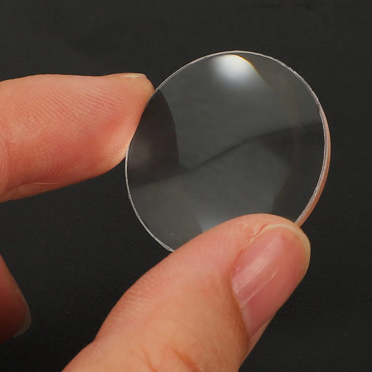 ULTECHNOVO 60 Lentes Convexas Dobles De 25 Mm De Diámetro Lentes De Vidrio Esféricas De Acrílico Transparente Trabajadas Ópticamente Con Bordes Esmerilados Para Aulas De Laboratorios De