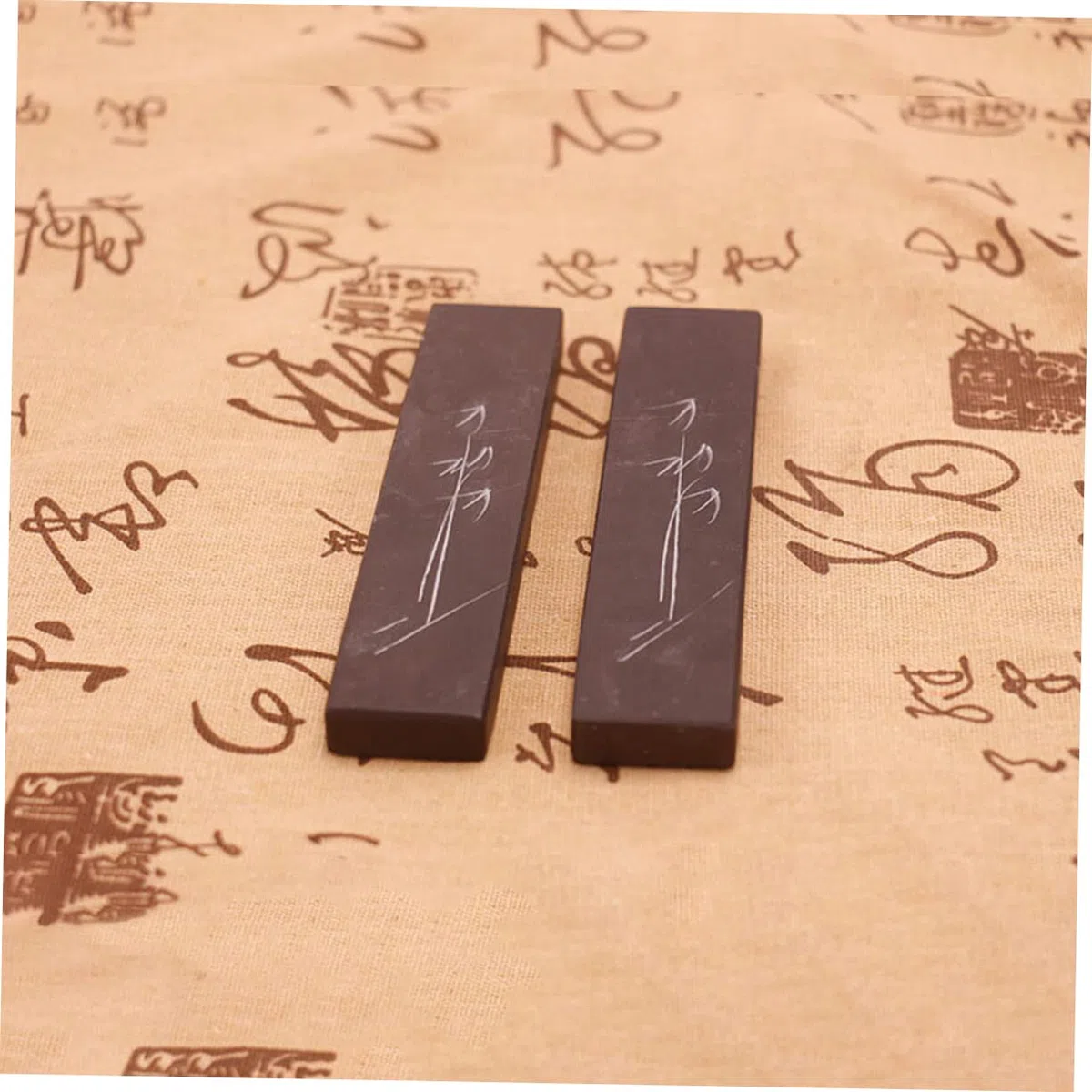 STOBOK Elegante Pisapapeles De Piedra Para Caligrafía Juego De 2 Piezas Pisapapeles De Escritorio Con Textura De Piedra Natural Para Oficina