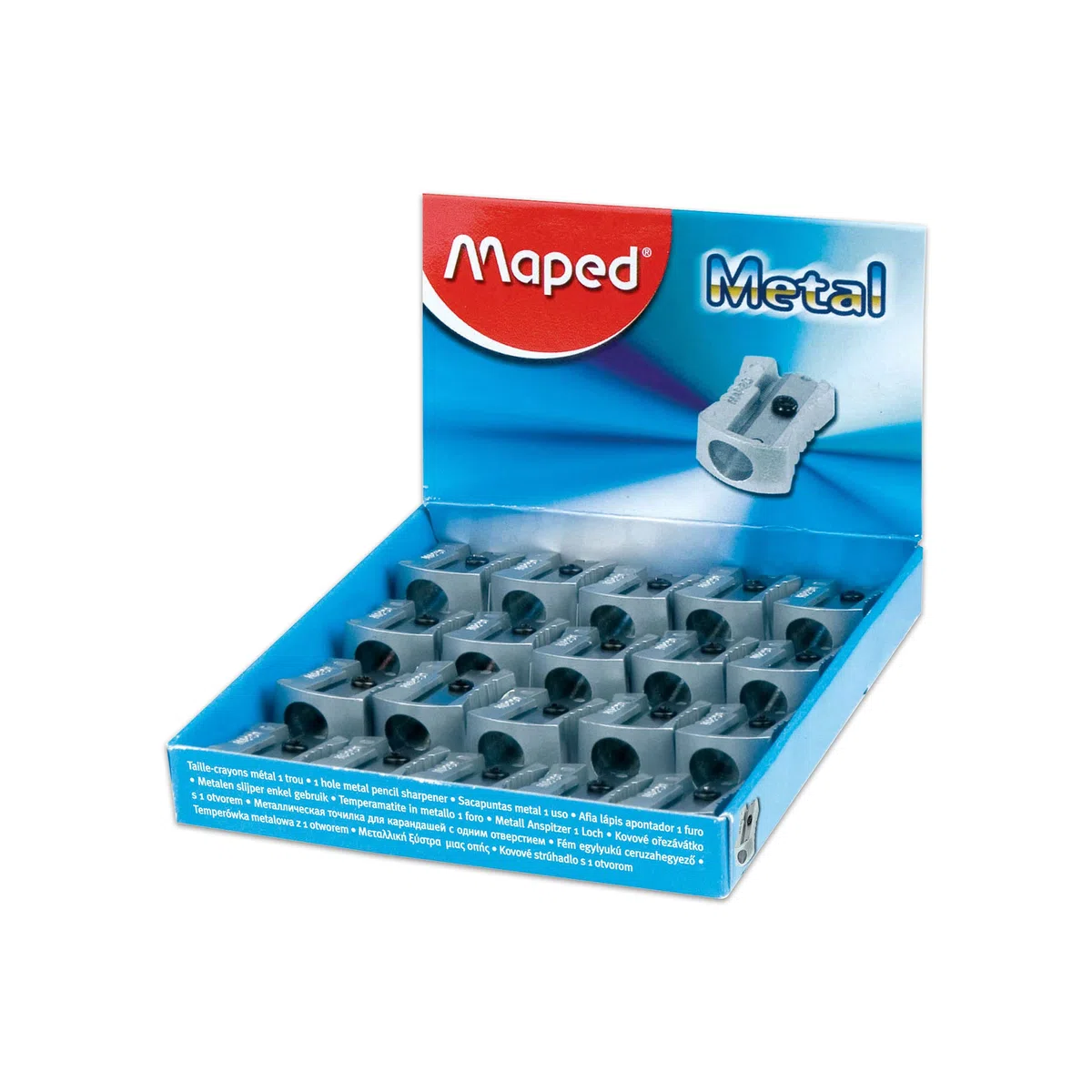 Maped Classic 506600 - Sacapuntas de metal (20 unidades)