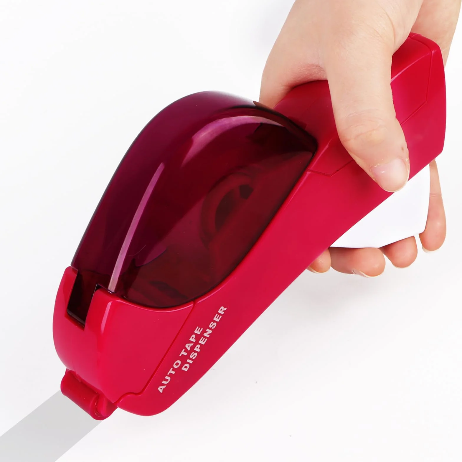 Dispensador automático de cinta adhesiva, dispensador de cinta, dispensador pequeño, dispensador de tiras adhesivas, dispensador de cinta adhesiva, dispensador semiautomático de cinta adhesiva
