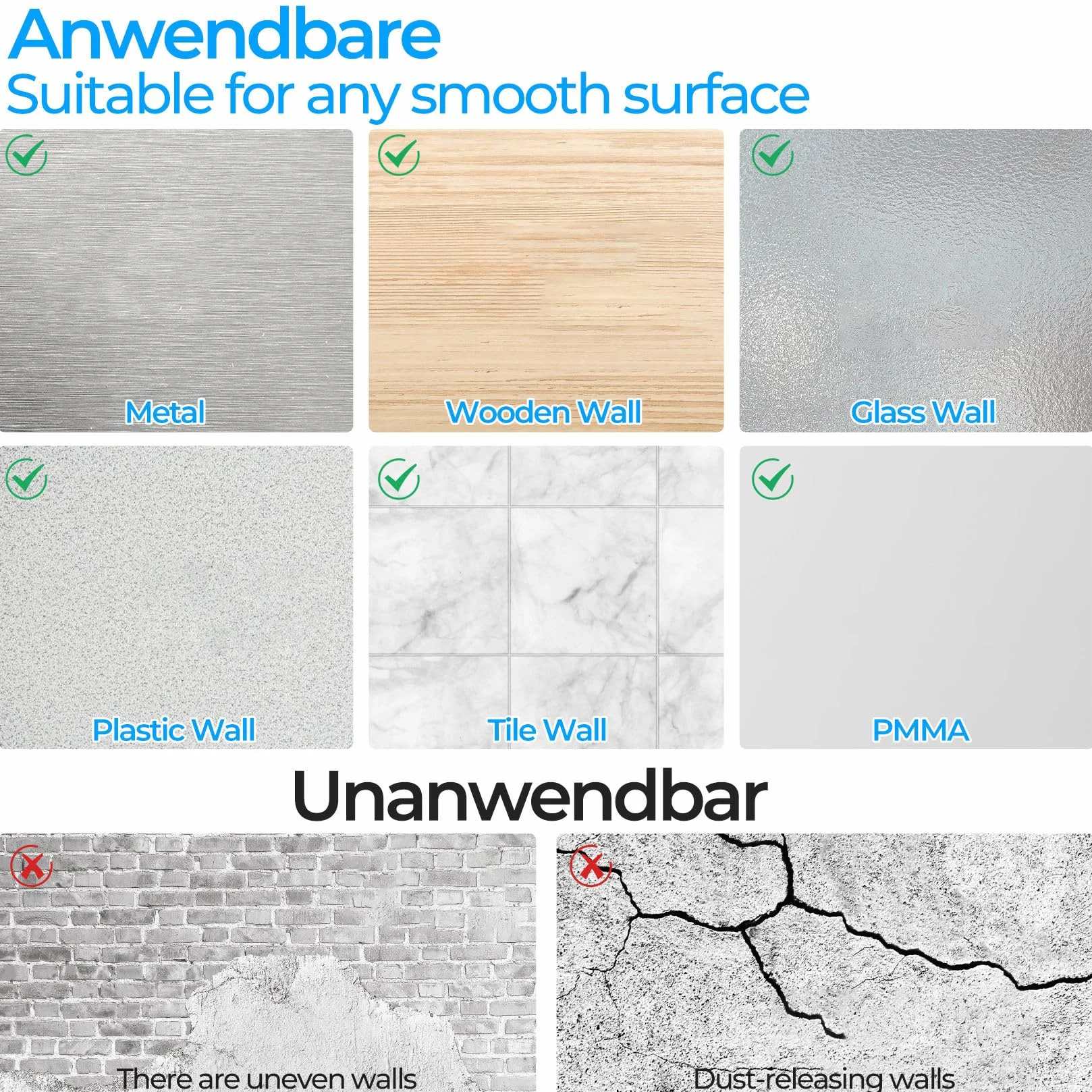 Pizarra Blanca Magnética Adhesiva, 40 x 80 cm Pizarra Magnetica Pared, pizarras magneticas, tablero magnetico para imanes pared para escolar oficina doméstico + 3 marcador white board y 1 borrador