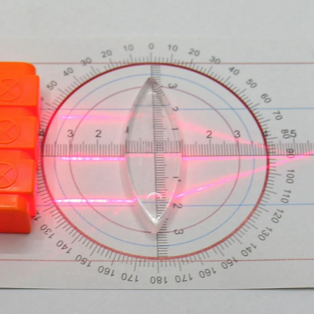 Lentes Equipos de Imágenes Herramientas Herramientas de Enseñanza Física Material Didáctico Óptica Geométrica Conjunto Experimental Kits de Aprendizaje 2 JUEGOS