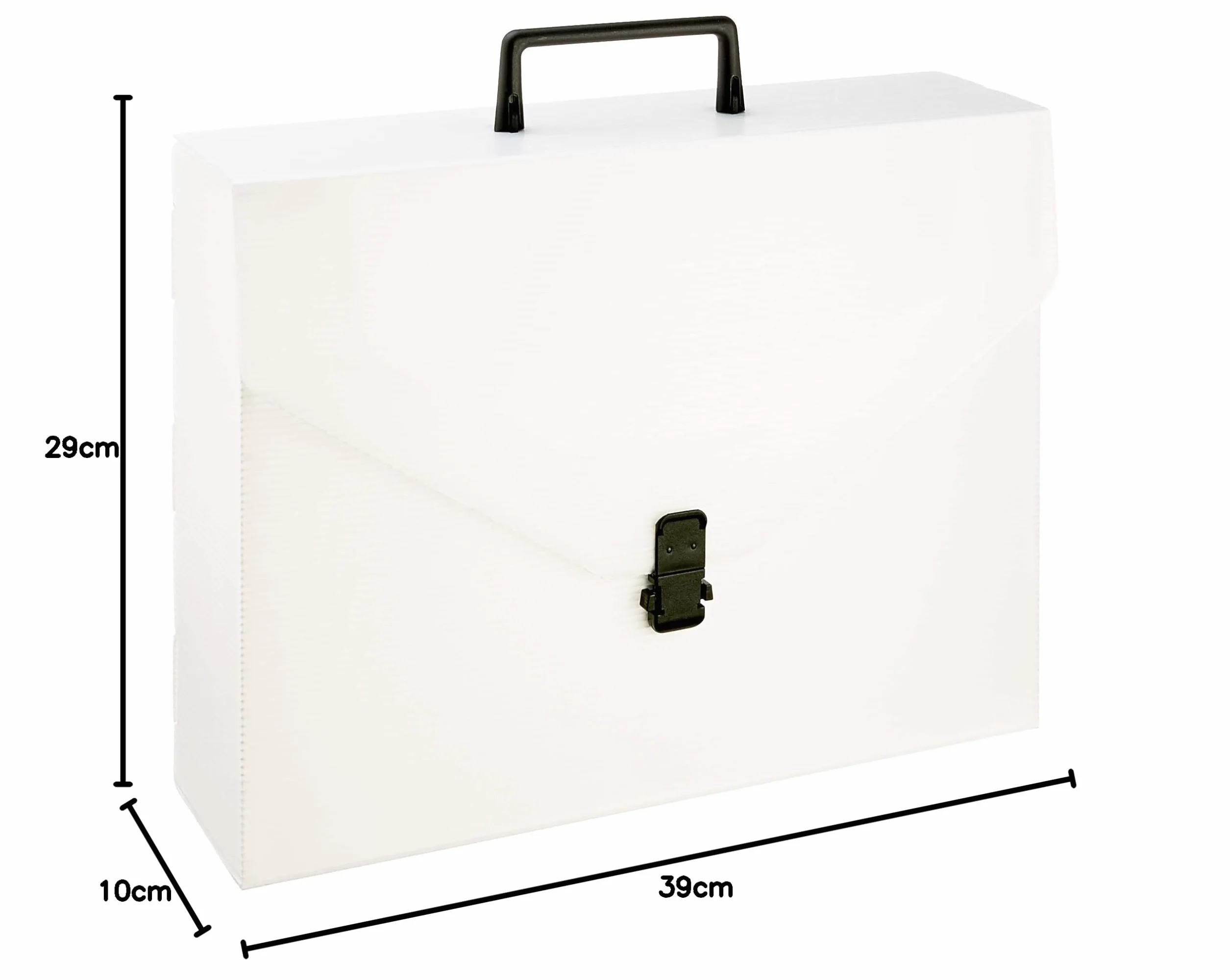 Fellowes maletín de polyonda, 29 x 39 cm, espalda 10 cm