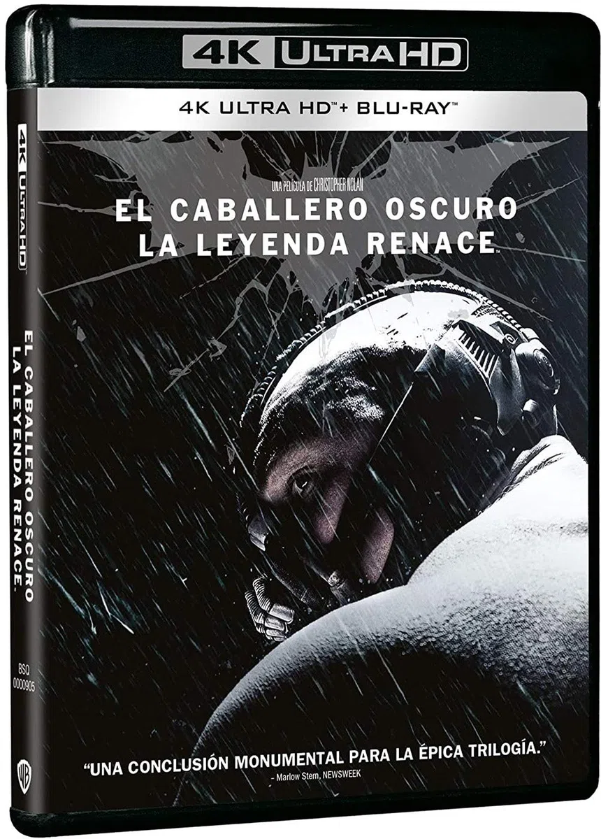 El Caballero Oscuro: La Leyenda Renace 4k Ultra-HD (BD) [Blu-ray]