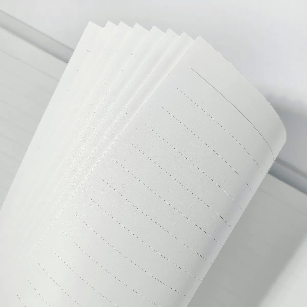 Hojas para Carpeta de Anillas B5-90 Hojas Rayadas, Papel de 100g/m², 9 Agujeros | Compatible con A5 | Ideal para Cuaderno Universitario, Tomar Apuntes, Oficina y Estudio (18x25,5 cm)