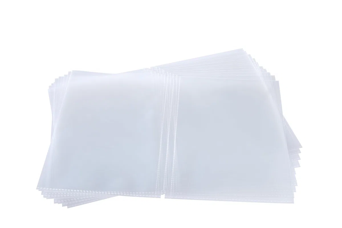 SIGEL SM180 Fundas dobles transparentes, para A4, 10 unds.