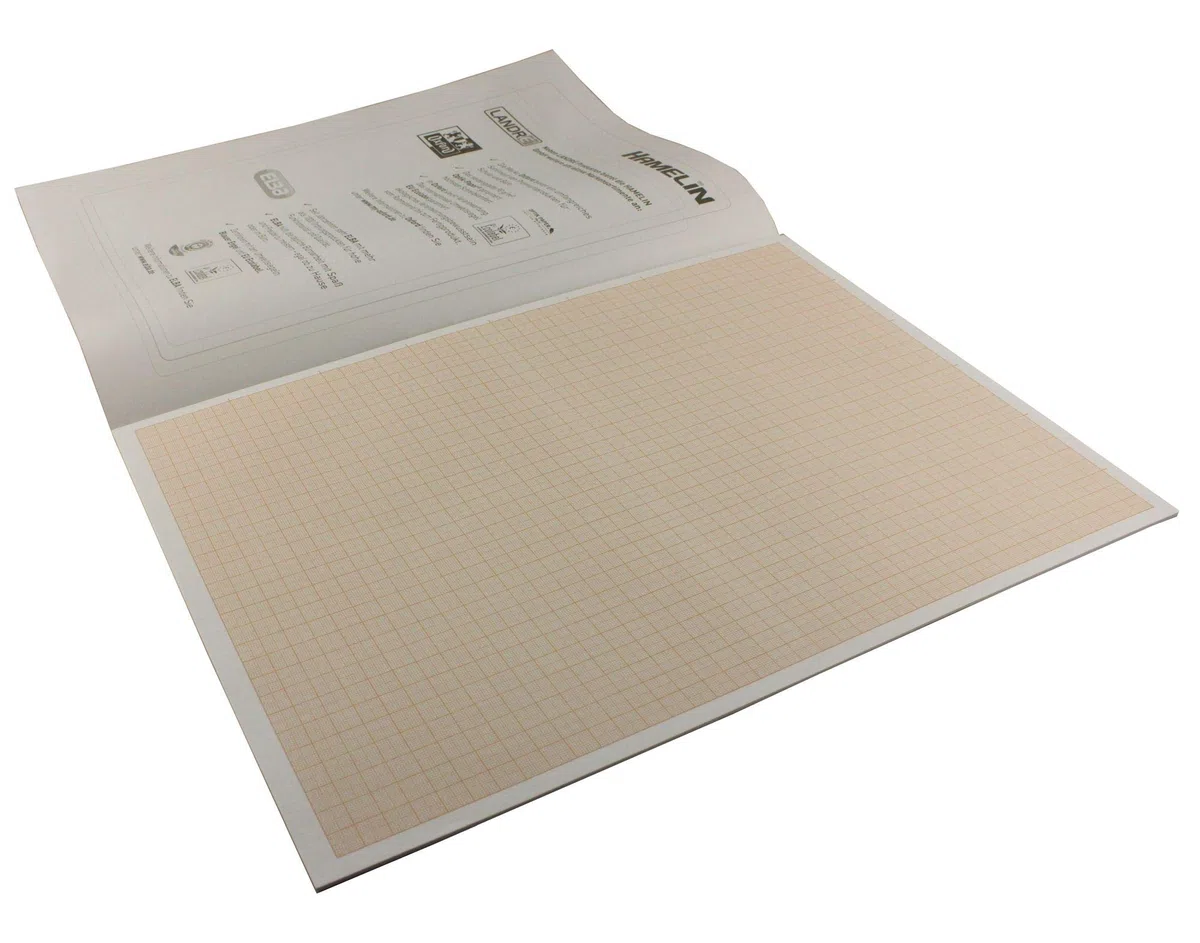 LANDRÉ Millimeterpapier-Block DIN A3, 20 Blatt, 80 g/qm