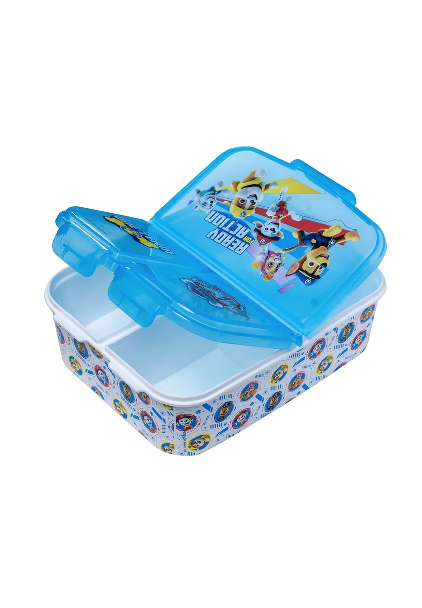 Paw Patrol - La Patrulla Canina caja de almuerzo fiambrera caja de comida para niños con 3 compartimentos separados