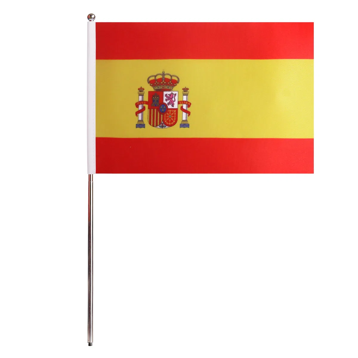 AZ FLAG Bandera de Mesa de Lujo de ESPAÑA 22x15cm en Raso - BANDEROLA de DESPACHO ESPAÑOLA 15 x 22 cm