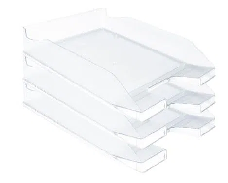 OLIVERIK Bandeja SOBREMESA PLASTICO (6 unid.) Transparente