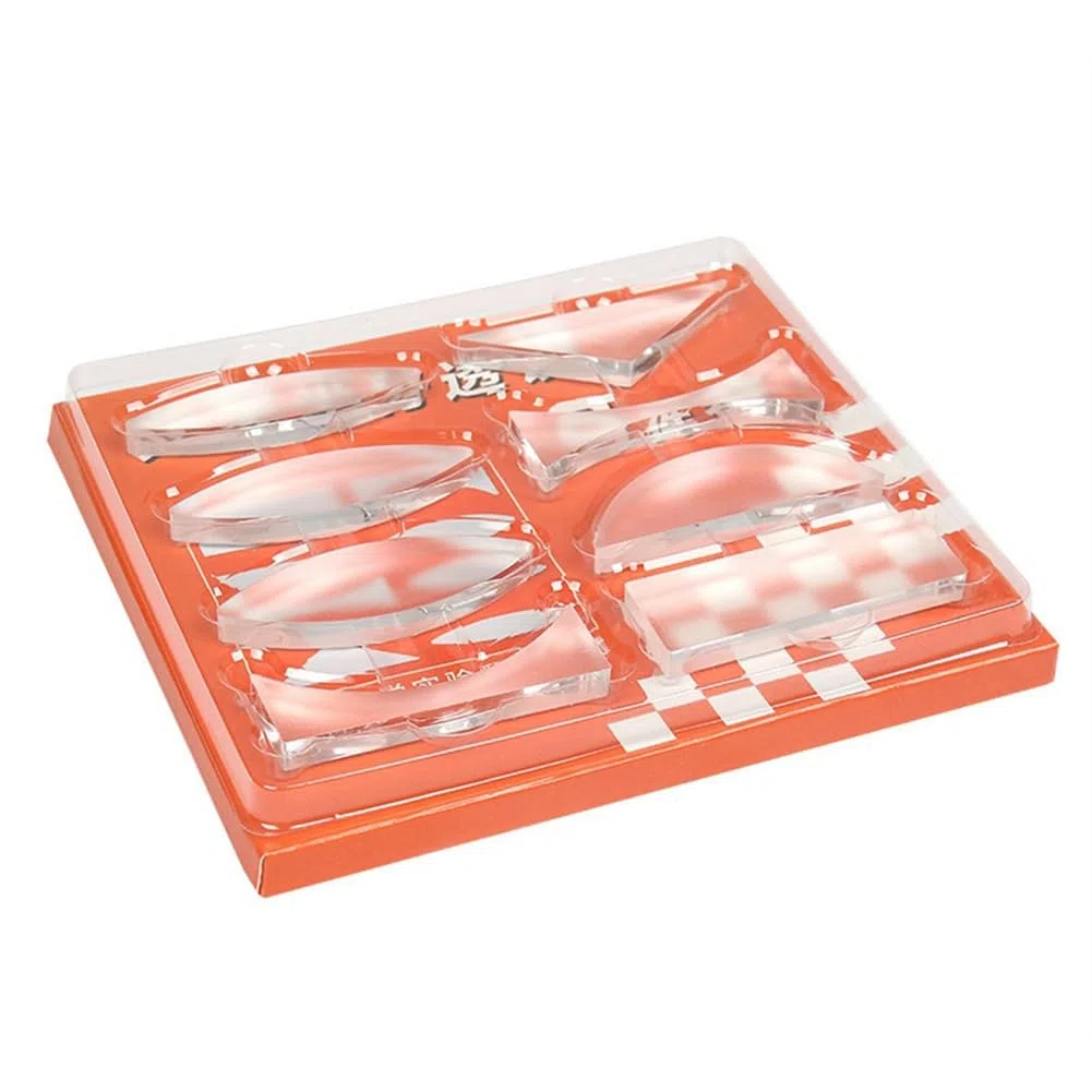 Lentes Equipos de Imágenes Herramientas Herramientas de Enseñanza Física Material Didáctico Óptica Geométrica Conjunto Experimental Kits de Aprendizaje 2 JUEGOS