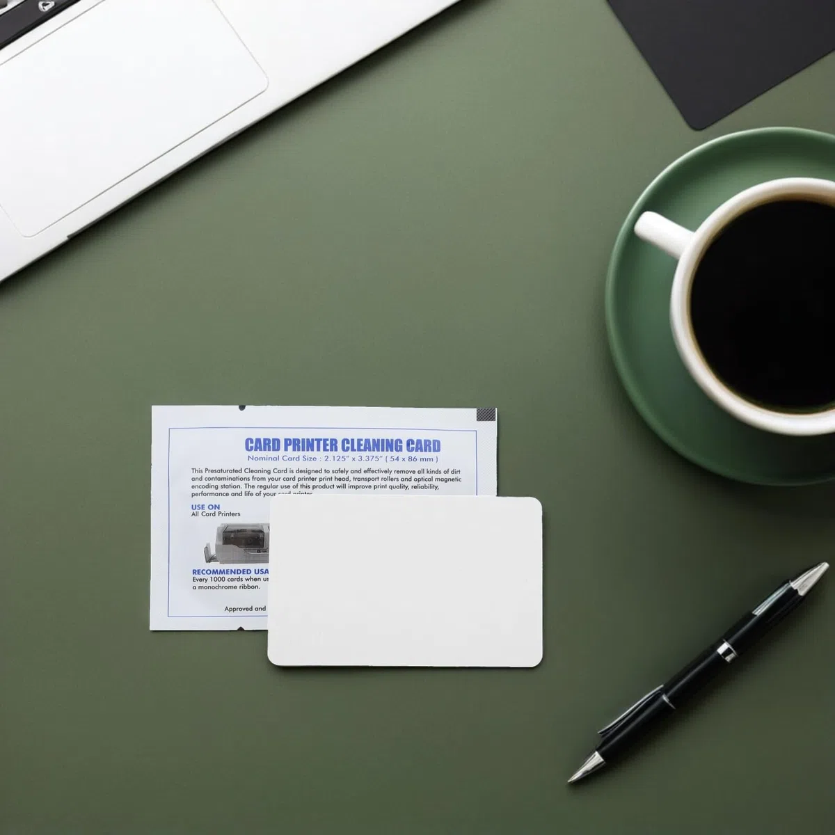 Kit De Limpieza De 15 Toallitas para Impresoras Contadores De Billetes Lectores De Tarjetas Inteligentes Y Detectores De Billetes PVC