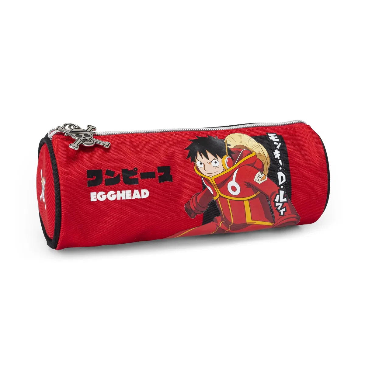 Franco Cosimo Panini One Piece Estuche cilíndrico, Rojo, 8 x 22 x 8 cm, Informal