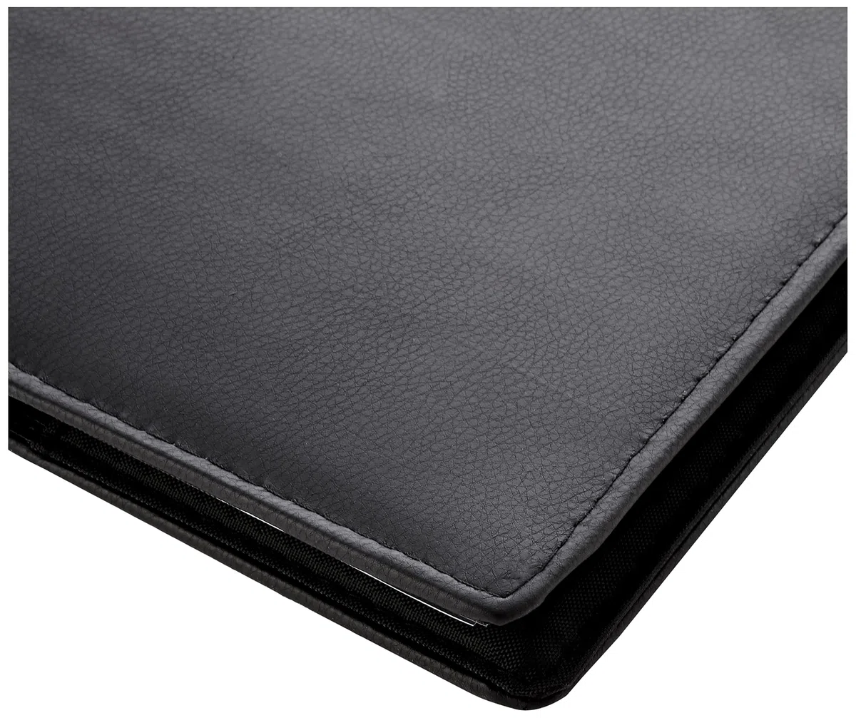 Artcare 10230160 - Carpeta para presentaciones (A4, 20 fundas transparentes), color negro