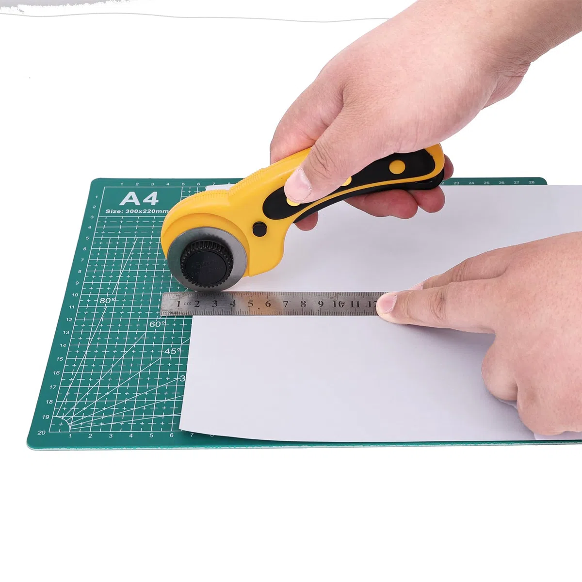 2 alfombrillas de corte autocurativas 30 x 22 A4, tabla de cortar de 5 capas para manualidades, costura, álbumes de recortes, acolchar y cortar con precisión
