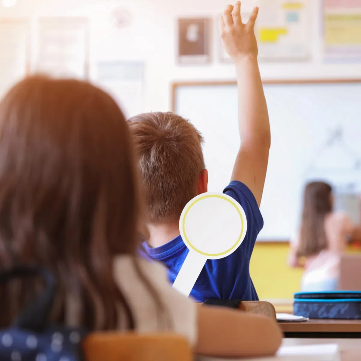 6 tablones de anuncios en seco carteles pequeños de limpieza en seco de subastas rápido sí no paleta portátil pizarra blanca mini espuma estudiante sosteniendo un escudo