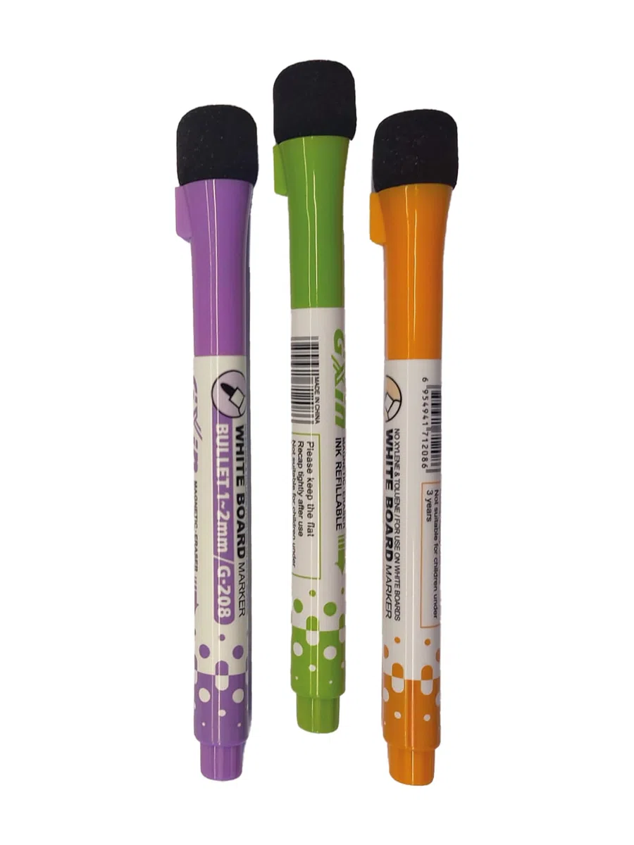 Oxford Planificador Semanal/Mensual Magnético con 3 Rotuladores y Set de Imanes, Colección Colorblock
