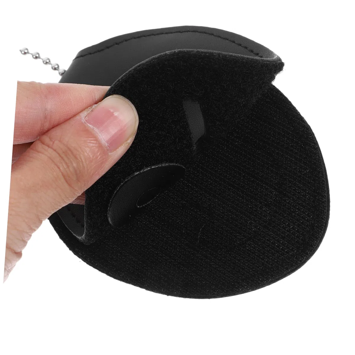 STOBOK Porta Clip De Placa De Policia Clip Para Cinturón Porta Insignias Para Cinturón Titular De La Insignia De La Cadena Del Cuello Portátil Conjunto De Soporte Aleación De Aluminio