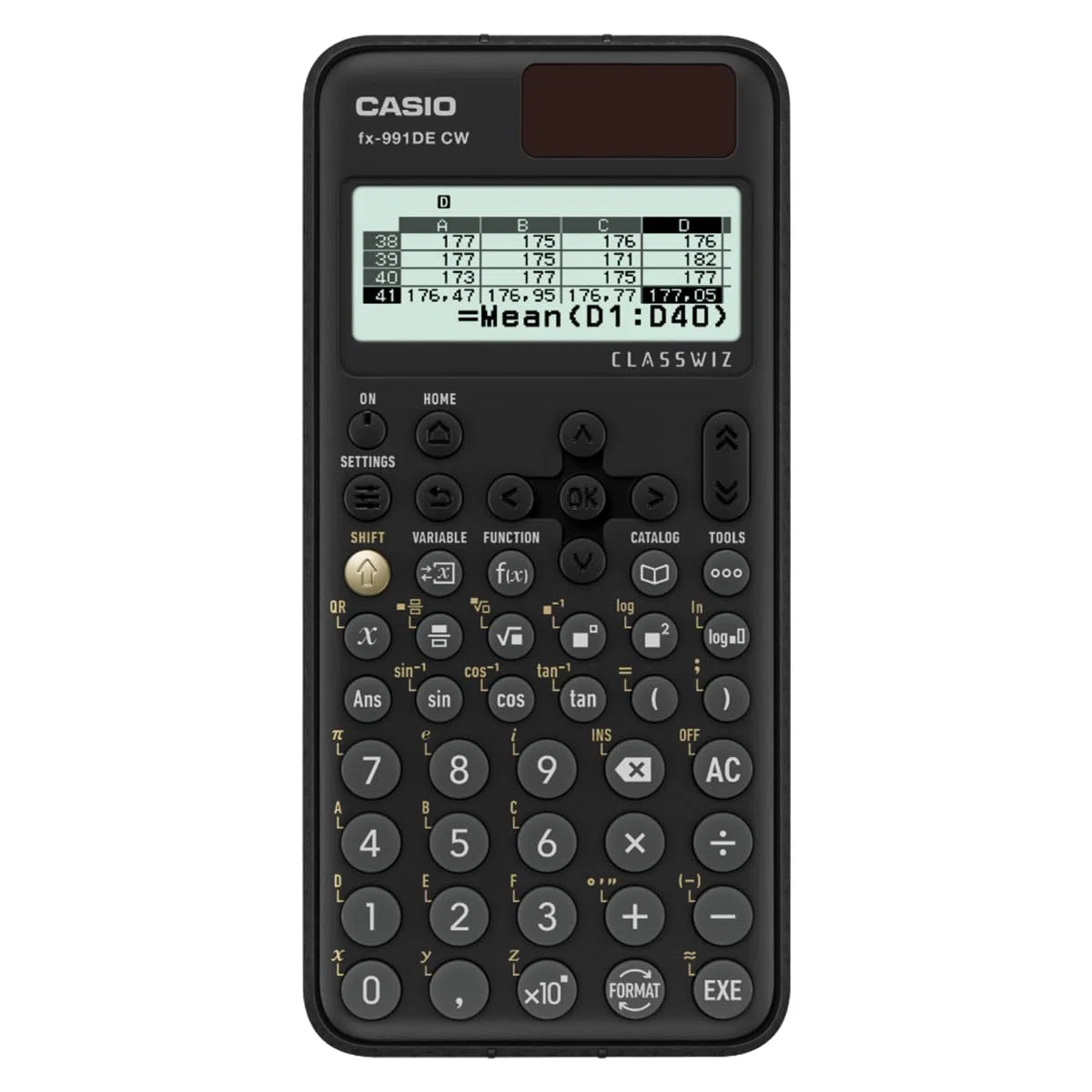 Casio FX-991DE CW ClassWiz calculadora científica técnica Idioma: Alemán