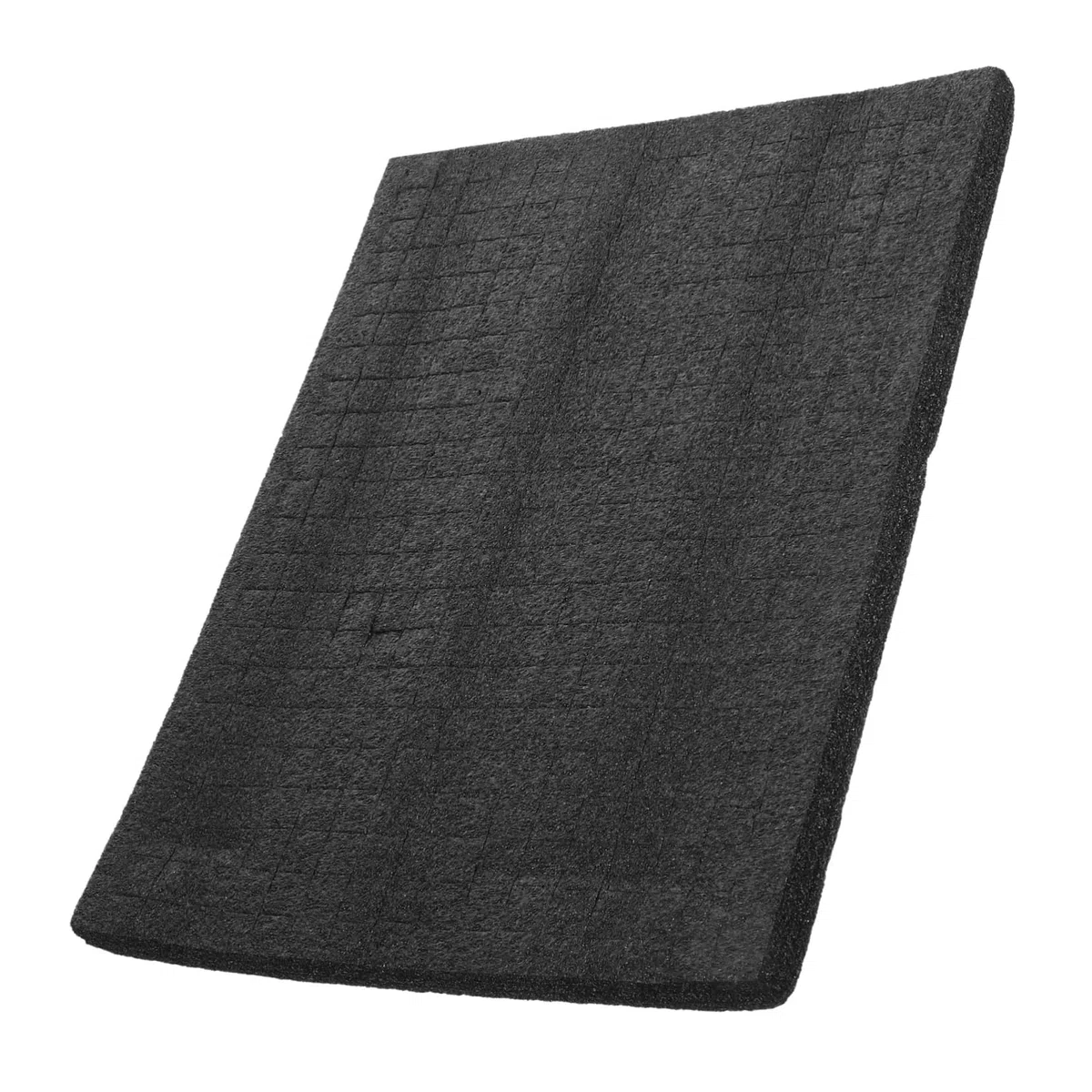 Láminas de Espuma Negra para Embalaje Almohadilla de Esponja Resistente a Impactos, Tamaño 33x25x2 Cm, Adecuado para Organizar y Proteger Objetos Variados