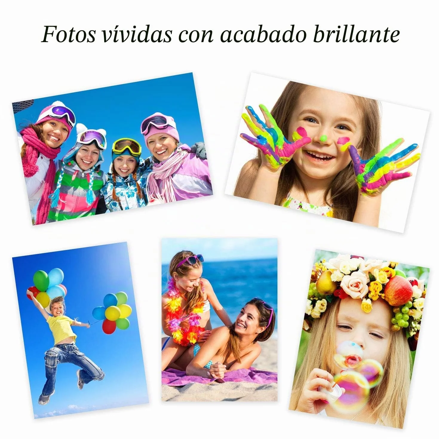 KOALA Papel Fotográfico de Doble cara Brillante para Inyección de Tinta A4, 180 g/m², 100 hojas. Adecuado para imprimir Fotos, Certificados, Folletos, Volantes, Tarjetas, Calendarios, Cubiertas, Artes