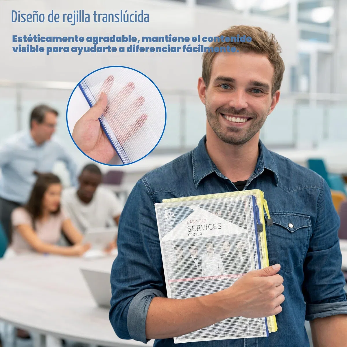 Bolsas de Archivo de Cremallera A3+A4+A5+A6, 20 Piezas Bolsas de Documentos para Organizar el Almacenamiento, Bolsa de Malla Impermeable de PVC para Oficina Papel Cosméticos y Accesorios de Viaje