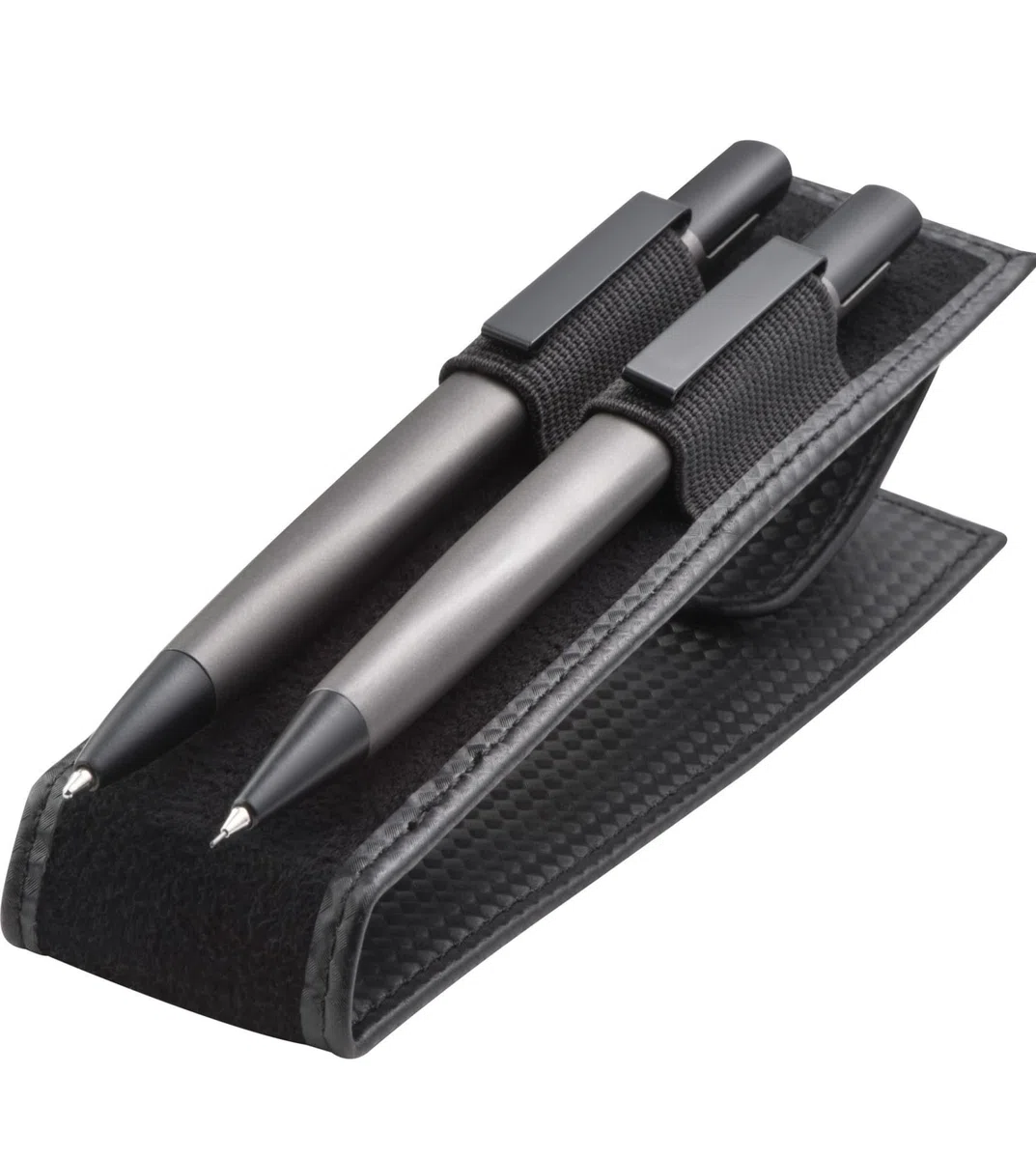 notrash2003 Juego de bolígrafos de varios tipos, bolígrafo rollerball portaminas, bolígrafos papelería (negro)