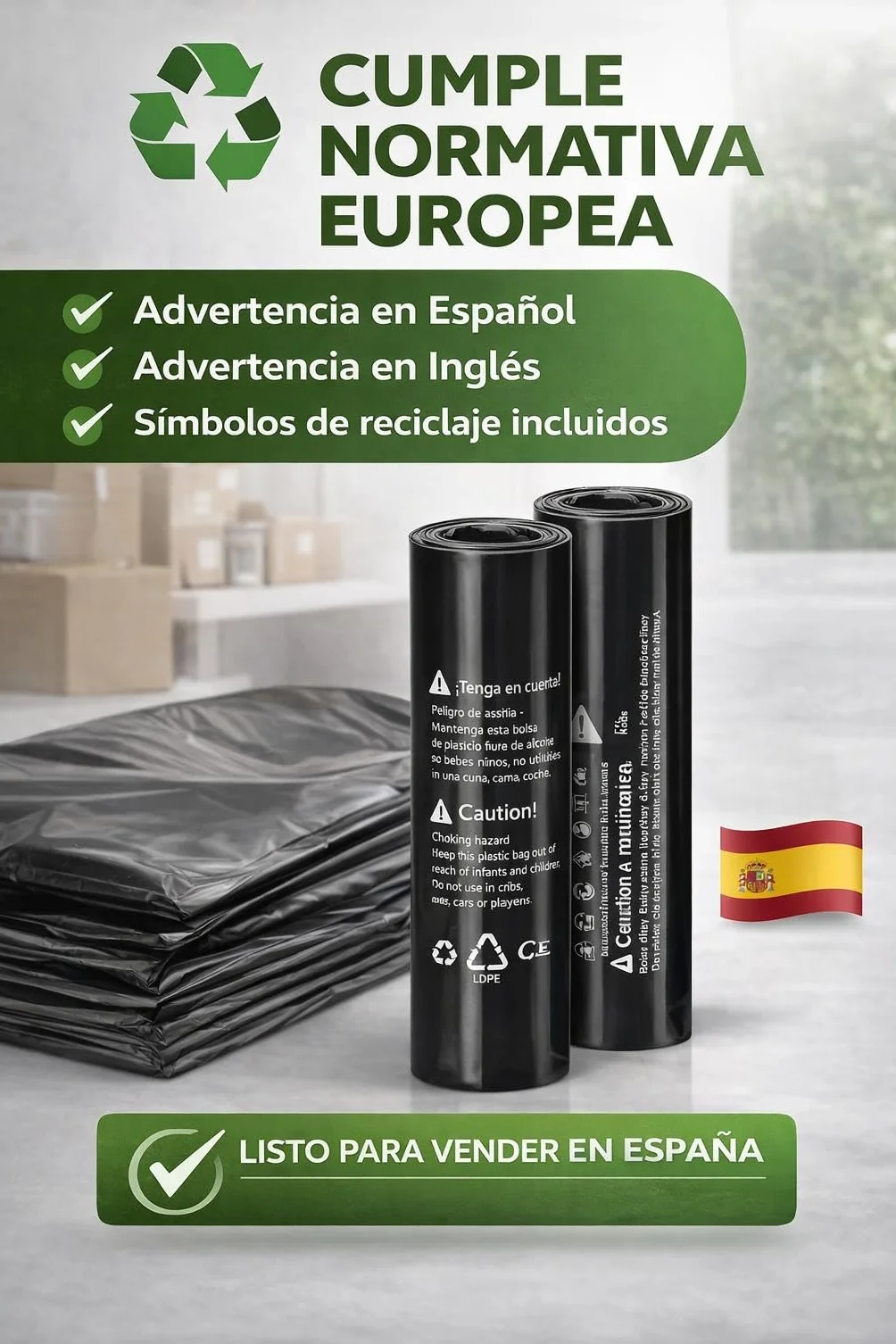 Bolsas para Envíos de Plástico Opaco 100 uds 35 x 41 cm Autoadhesivas