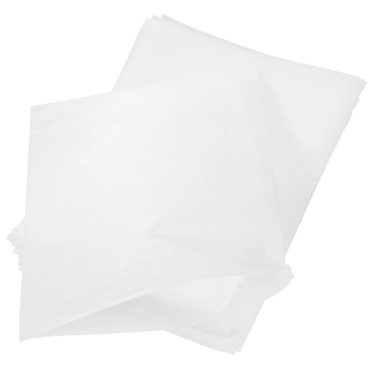 STOBOK Bolsas Protectoras Antiestáticas De Espuma Blanca 20x25 Cm 100 Unidades Acolchadas Reutilizables Para Embalaje Seguro De Platos y Suministros De Embalaje Mudanzas