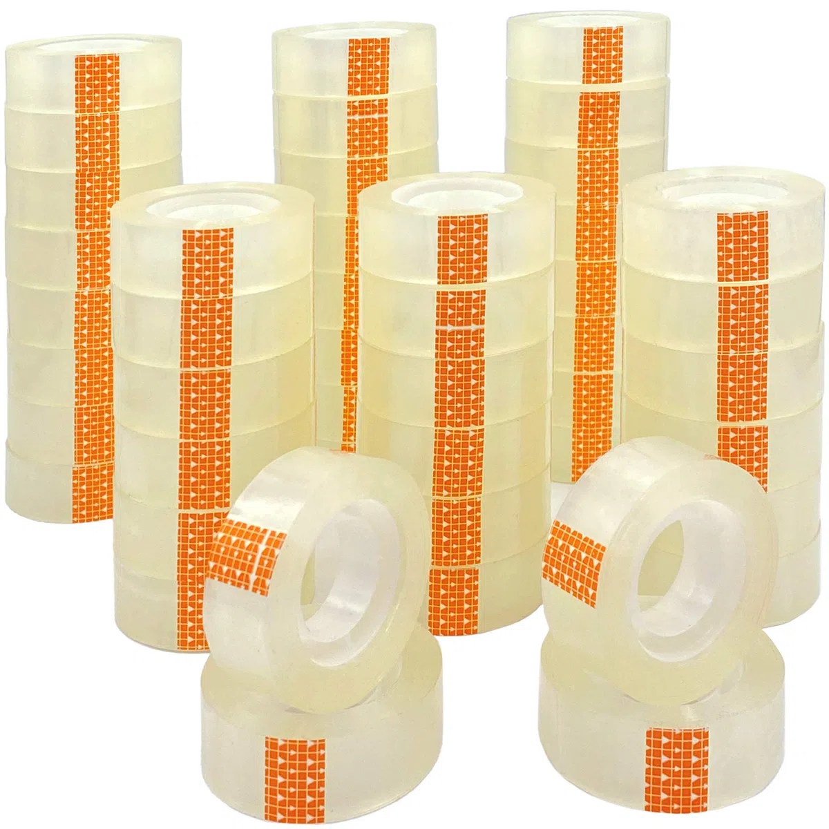 Cinta adhesiva 36 cintas, 18 mm x 35 m, Celo adhesiva transparente