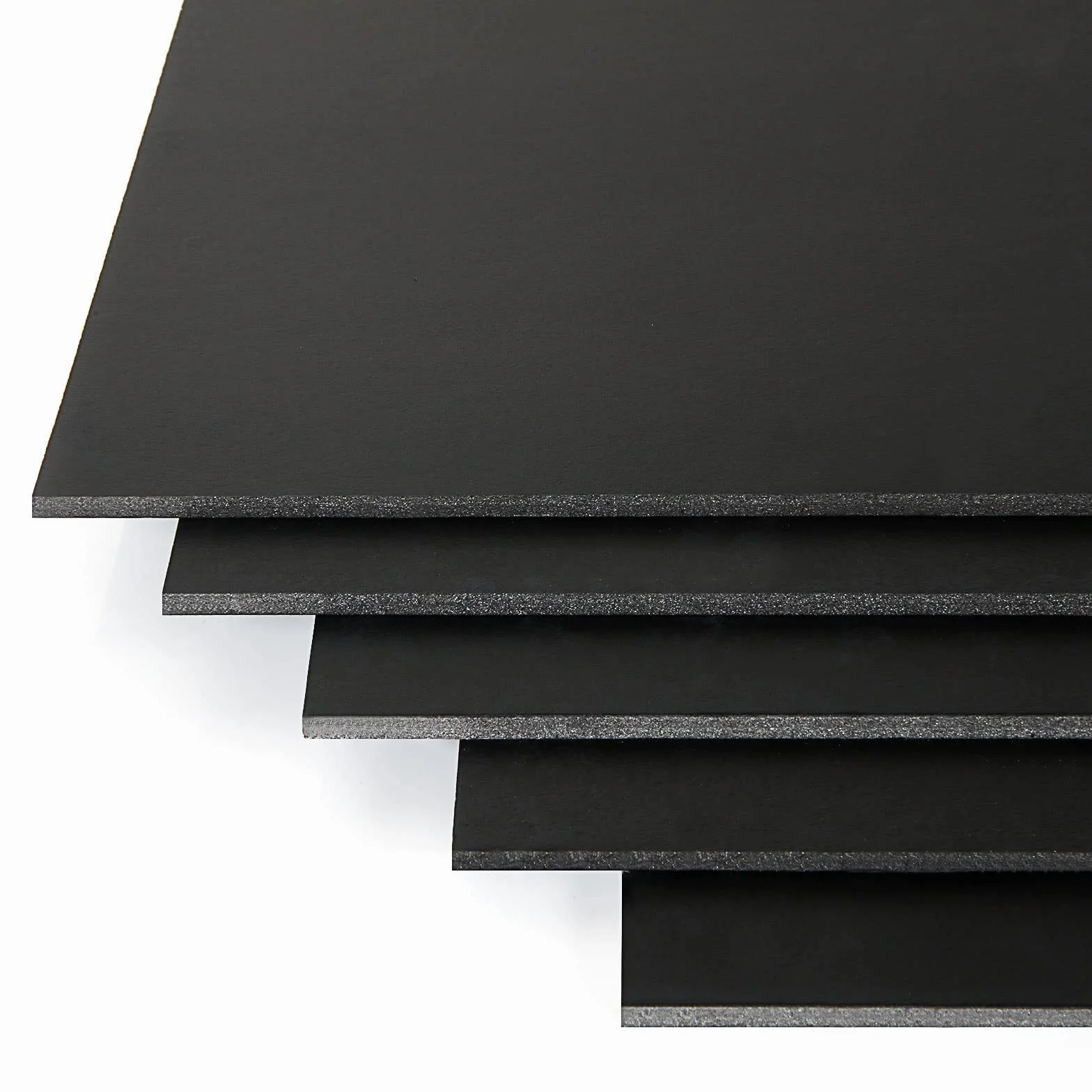 SENENQU 16 Piezas Carton Pluma A3 Negro 5 mm, Planchas de Espuma para Manualidades, Foamboard Ligero para Maquetas, Cartelería, Presentaciones y Oficina