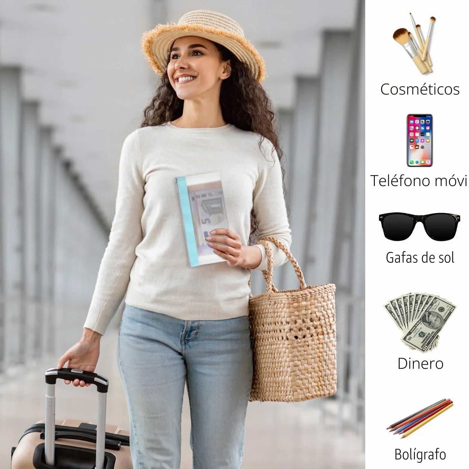 6 Piezas Bolsas de Dinero con Cremallera Bolsa de Dinero Sobres de Efectivo Bolsa de Banco Organizador de Dinero Transparente Organizador de Efectivo Multiusos para Cheques Recibos 19,3 x9,4 cm
