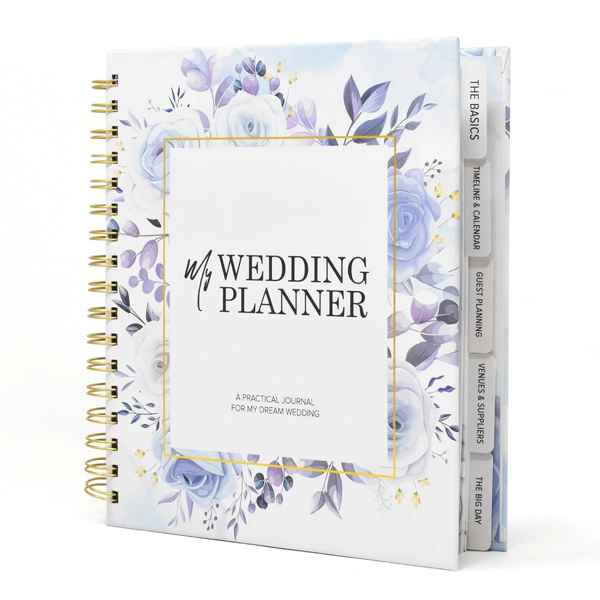 Joeji's Kitchen Libro de Planificación Nupcial - Cuaderno y planificador de Boda - Diseño de flores - Hermoso regalo de Compromiso - Planificador de Boda - Inglés